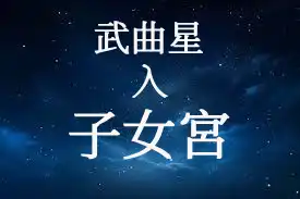 武曲星在子女宮